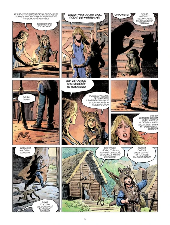 Thorgal. Louve. Królowa czarnych elfów. Tom 6. Okładka Twarda-3.webp