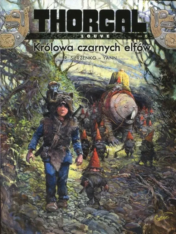 Thorgal. Louve. Królowa czarnych elfów. Tom 6. Okładka Twarda.webp