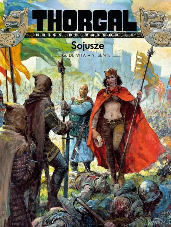 Thorgal. Kriss de Valnor. Sojusze. Tom 4. Okładka Twarda.webp