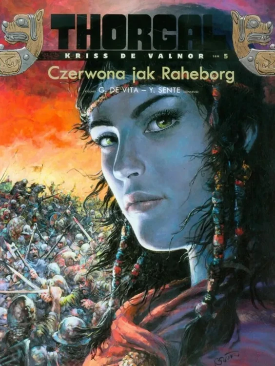 Thorgal. Kriss de Valnor. Czerwona jak Raheborg . Tom 5. Okładka Twarda.webp