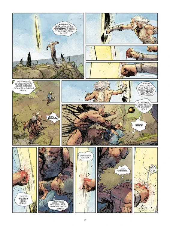 Thorgal. Kriss de Valnor. Strażnik Sprawiedliwości. Tom 8. Okładka Twarda-2.webp