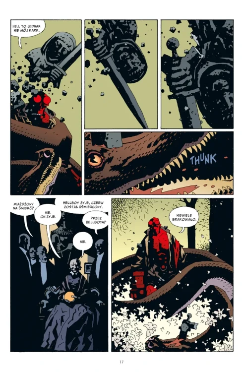 Hellboy. Spętana trumna. Prawa ręka zniszczenia. Tom 2_3.webp