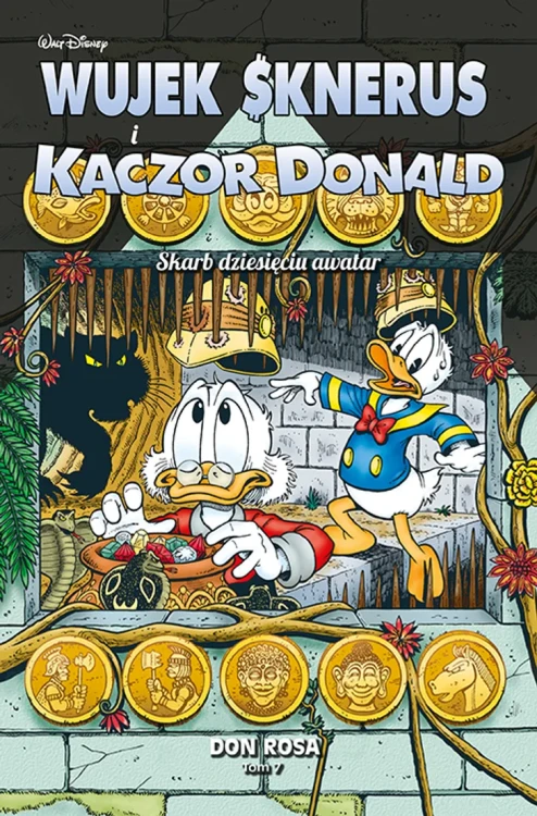 Wujek Sknerus i Kaczor Donald: Skarb dziesięciu awatar - Tom 7.webp