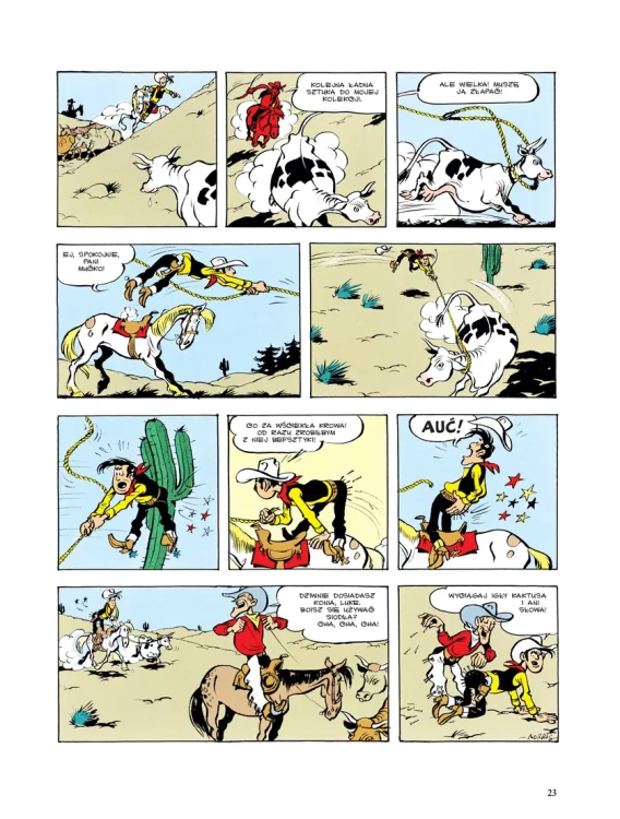 Lucky Luke: Pod niebem Zachodu - Tom 4_2.webp