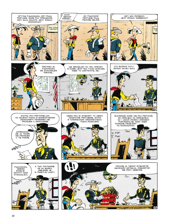 Lucky Luke: Dwudziesty pułk kawalerii - Tom 27_2.webp