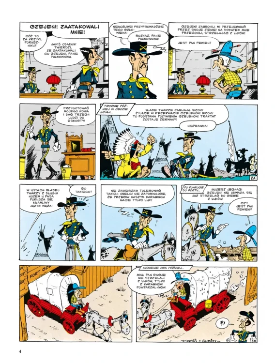 Lucky Luke: Dwudziesty pułk kawalerii - Tom 27_3.webp