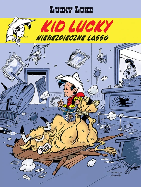Lucky Luke. Kid Lucky: Niebezpieczne lasso - Tom 2.webp