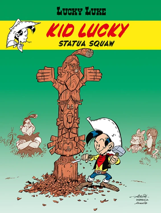 Lucky Luke. Kid Lucky: Statua Squaw - Tom 3.webp
