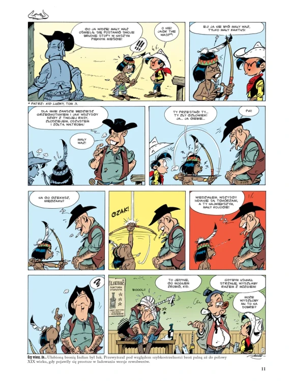Lucky Luke. Kid Lucky: Podążaj za strzałą - Tom 4_2.webp