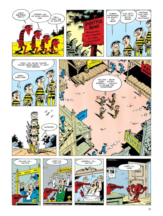 Lucky Luke: Na tropie Daltonów - Tom 17_2.webp