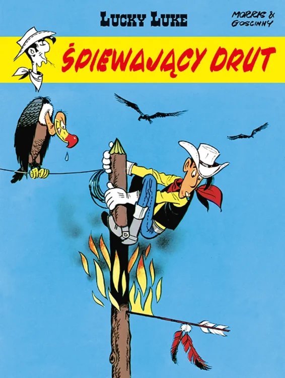 Lucky Luke: Śpiewający drut - Tom 46.webp