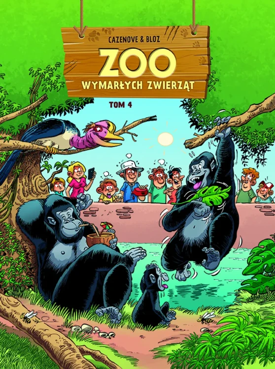 ZOO wymarłych zwierząt - Tom 4.webp