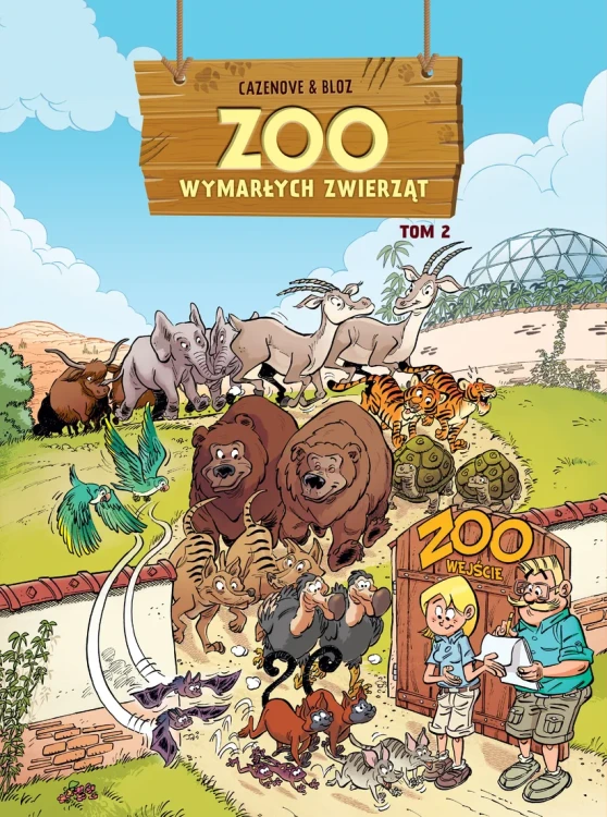 ZOO wymarłych zwierząt - Tom 2.webp