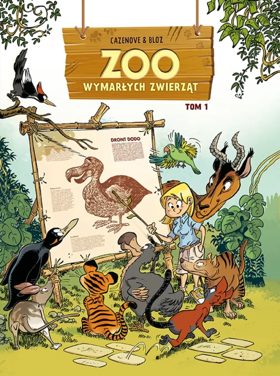 ZOO wymarłych zwierząt - Tom 1.webp