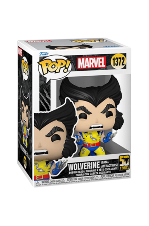 Funko POP! Marvel 50TH ANNIVERSARY - Wolverine (Fatal attractions) #1372.png
