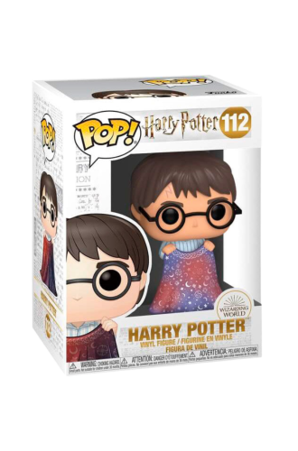 Funko POP! Harry Potter - Harry (with Invisibility Cloak) #112.png