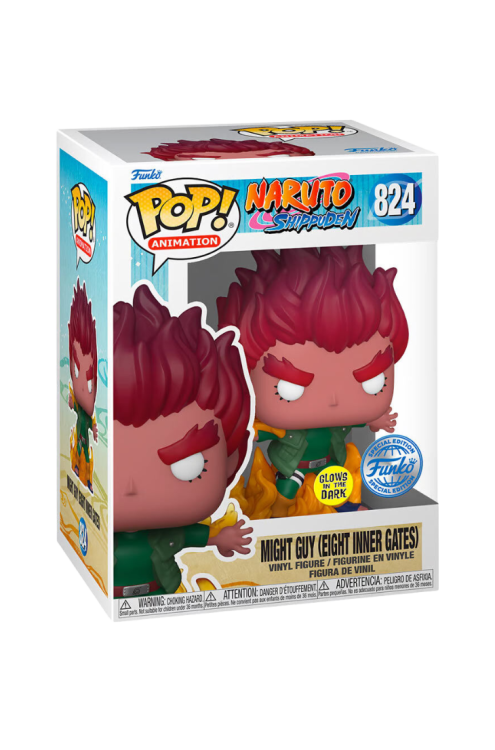 Funko POP! Naruto Shippuden - Might Guy (Eight Inner Gates) #824.png