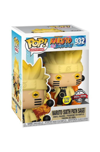 Funko POP! Naruto Shippuden - Naruto (Six Path Sage Glow) #932.png