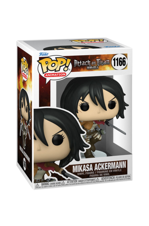 Funko POP! Attack On Titan - Mikasa Ackermann #1166.png