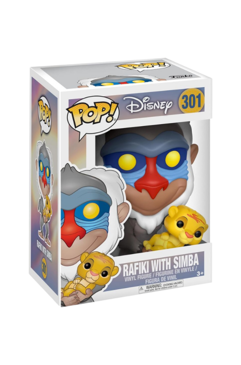 Funko POP! Disney Lion King - Rafiki with Simba #301.png