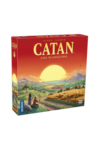 Catan – gra planszowa strategiczna dla 3–4 graczy, Galakta, edycja 2025