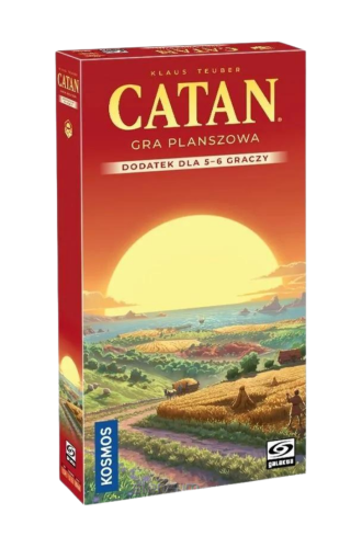 Catan – Dodatek dla 5–6 graczy, gra planszowa Galakta, edycja 2025
