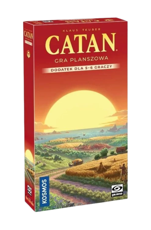 Catan – Dodatek dla 5–6 graczy, gra planszowa Galakta, edycja 2025
