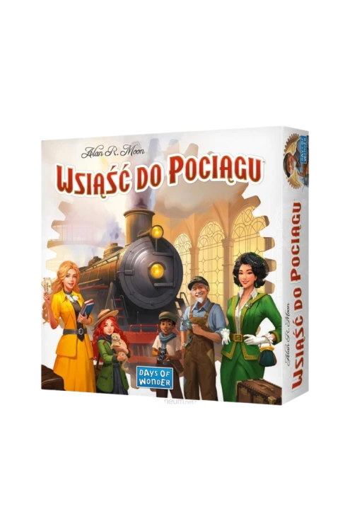Wsiąść do Pociągu – rodzinna gra planszowa z mapą Ameryki Północnej, Rebel