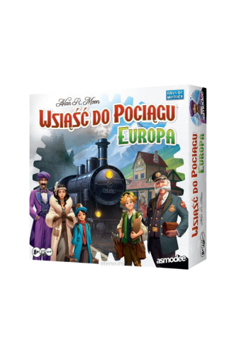 Wsiąść do Pociągu: Europa – rodzinna gra planszowa dla 2–5 osób, Rebel