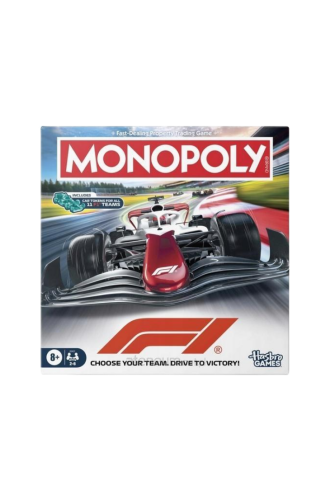 Monopoly F1 – gra planszowa Formuła 1 dla 2–6 graczy, Hasbro