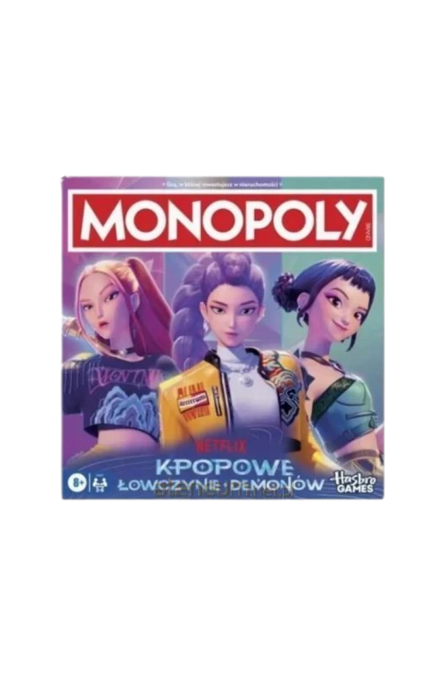Monopoly K-Popowe Łowczynie Demonów – gra planszowa dla 2–6 osób, Hasbro