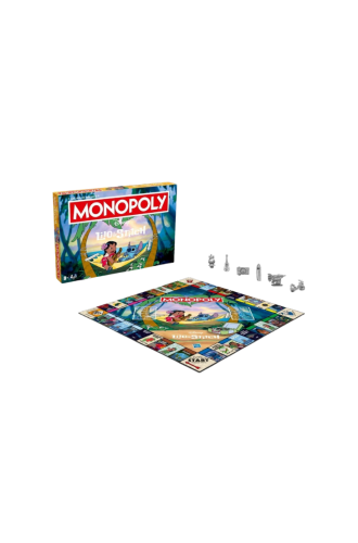 Monopoly Lilo &amp; Stitch – rodzinna gra planszowa Disney dla 2–6 osób, Winning Moves