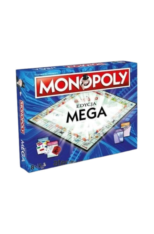 Monopoly Mega – rozbudowana gra planszowa z wieżowcami, Winning Moves