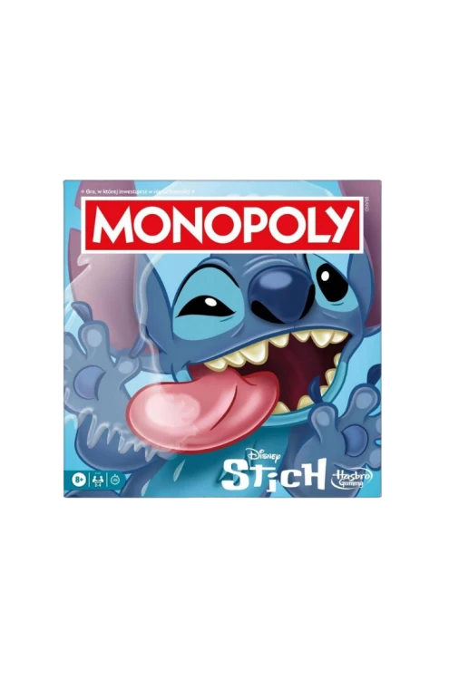Monopoly Stitch – rodzinna gra planszowa Disney dla 2–4 osób, Hasbro