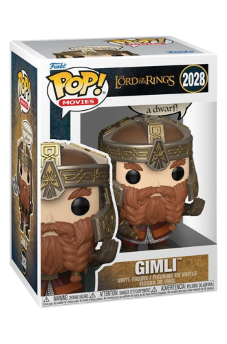 Funko POP! Gimli #2028 – figurka Władca Pierścieni Nobody Tosses a Dwarf, Funko Sayings, pudełko