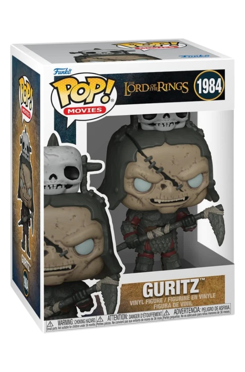 Funko POP! Guritz #1984 – figurka orka z Władcy Pierścieni, Funko Movies, pudełko