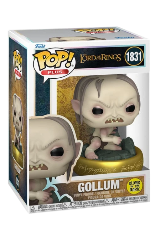 Funko POP! Plus Gollum #1831 – figurka Władca Pierścieni Glow in the Dark, Funko, pudełko