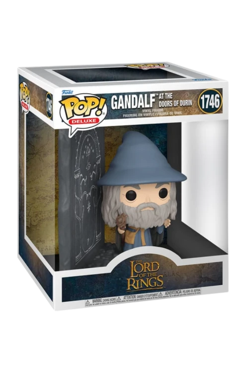 Funko POP! Deluxe Gandalf #1746 – figurka Władca Pierścieni Wrota Durina, Funko, pudełko