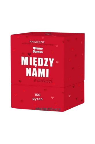 Między nami o miłości Memo Games PL – gra karciana dla par 18+, 150 pytań o relacjach