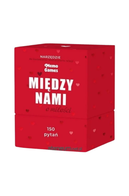 Między nami o miłości Memo Games PL – gra karciana dla par 18+, 150 pytań o relacjach