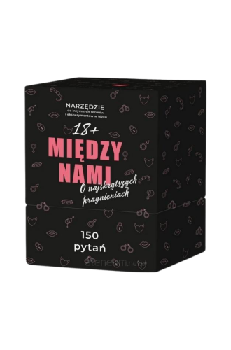 Między nami o najskrytszych pragnieniach Memo Games – gra karciana dla par 18+, 150 pytań o bliskości