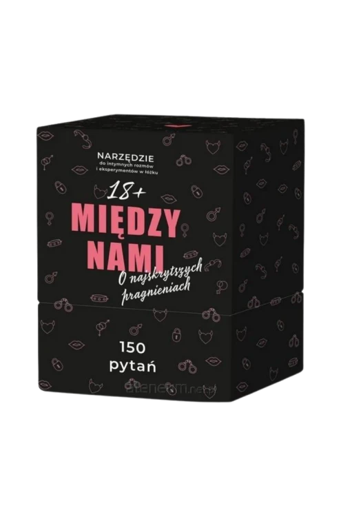 Między nami o najskrytszych pragnieniach Memo Games – gra karciana dla par 18+, 150 pytań o bliskości