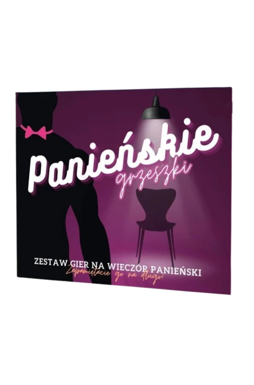 Panieńskie Grzeszki Grammi – zestaw gier na wieczór panieński 18+ z planszą XXL i 57 kartami z zadaniami