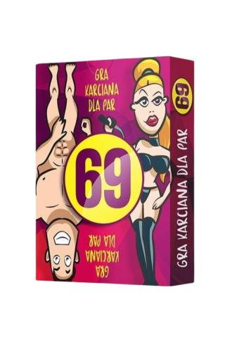 69 Karciane Grammi – erotyczna gra karciana dla par 18+ z dwiema taliami po 69 kart i kostką