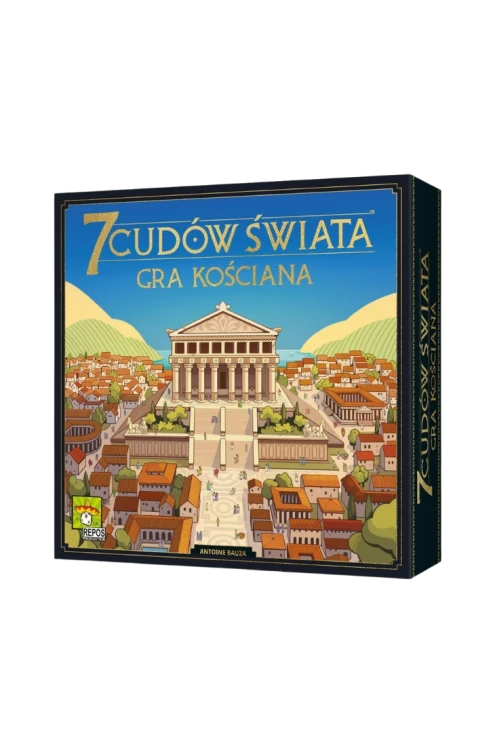 7 Cudów Świata: Gra kościana Rebel – strategiczna gra kościana Roll &amp; Write o budowaniu starożytnych cywilizacji dla 2–7 graczy, RP7DI0101PL.