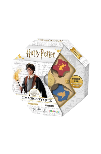 Harry Potter i Magiczny Quiz Rebel – elektroniczna gra quizowa z 1000 pytań o świecie Harry'ego Pottera dla 2–4 graczy, EAN 5902650615632.
