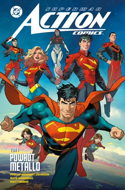 Superman Action Comics: Powrót Metallo - Tom 1.webp