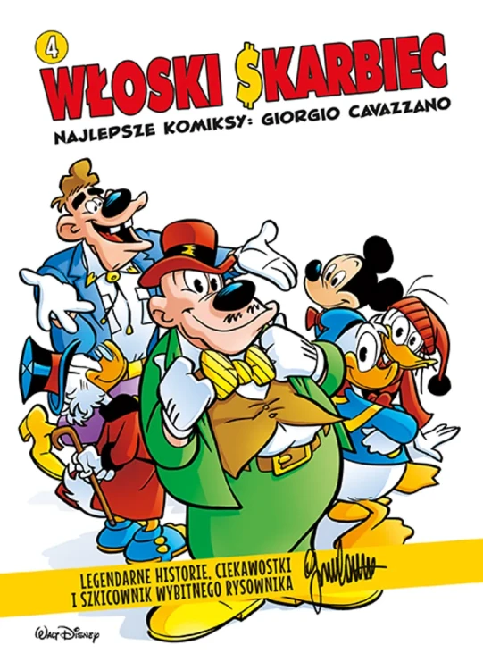 Włoski Skarbiec. Najlepsze komiksy: Giorgio Cavazzano - Tom 4.webp