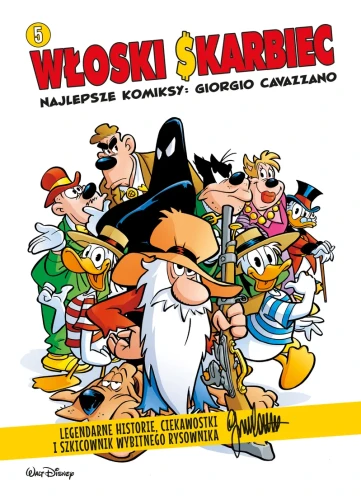 Włoski Skarbiec. Najlepsze komiksy: Giorgio Cavazzano - Tom 5.webp