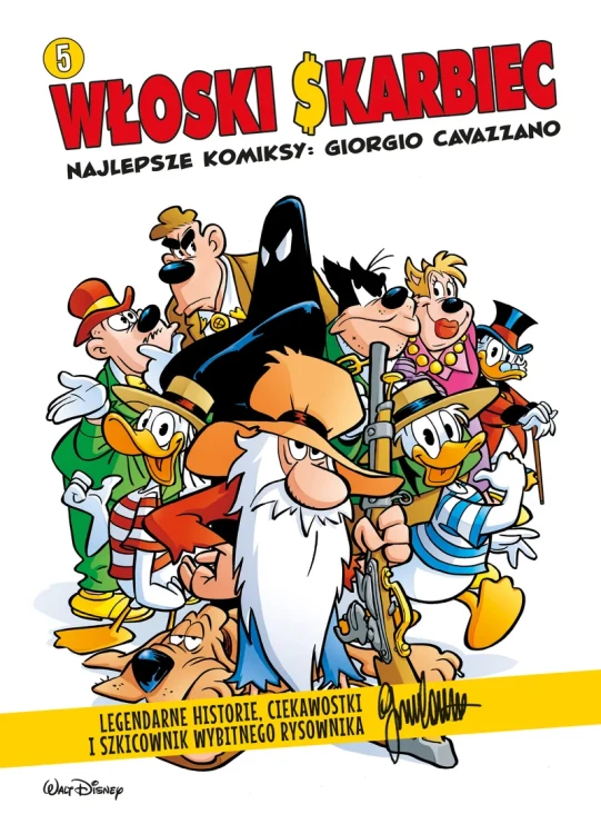Włoski Skarbiec. Najlepsze komiksy: Giorgio Cavazzano - Tom 5.webp